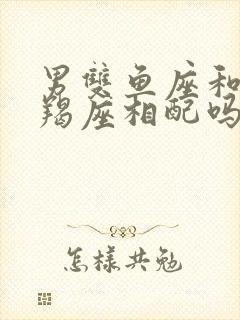 男双鱼座和女摩羯座相配吗