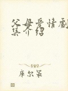 父母爱情剧情分集介绍