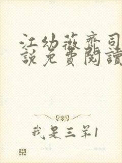 江幼薇齐司年小说免费阅读最新章节