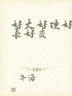 好大好硬好粗好长好爽