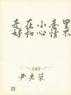 走在小巷里心情好和心情不好100字