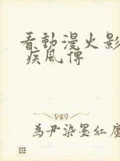 看动漫火影忍者 疾风传