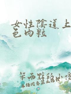 女性阴道上有白色肉粒