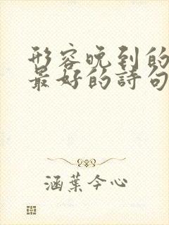 形容晚到的才是最好的诗句