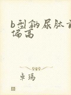 b型钠尿肽前体偏高