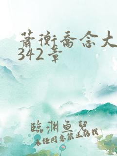 萧衡乔念大结局342章