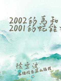 2002的马和2001的蛇能相配吗