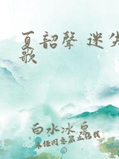 夏韶声 迷失的歌