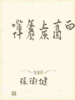 嘴唇上有白块是什么原因