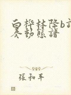 白桦林降b调伴奏动态谱