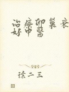 治疗卵巢衰退的好中医