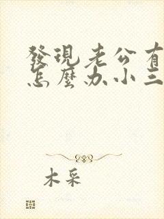 发现老公有外遇怎么办小三还骂我