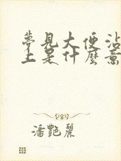 梦见大便沾到手上是什么意思