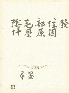 阴毛部位发痒是什么原因