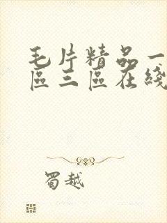 毛片精品一区二区三区在线观看