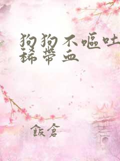 狗狗不呕吐只拉稀带血