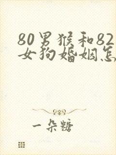 80男猴和82女狗婚姻怎么样