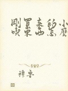 刚买来的小狗不吃东西怎么办