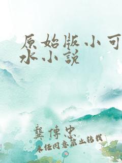 原始版小可的奶水小说