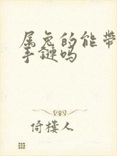 属兔的能带朱砂手链吗