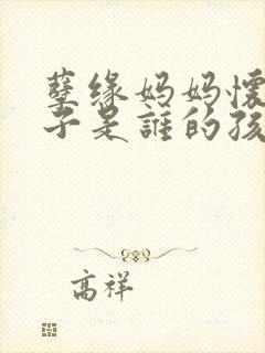 孽缘妈妈怀孕孩子是谁的孩子