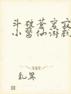 斗破苍穹寂寞的小医仙游戏世界