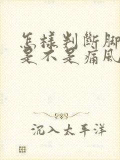 怎样判断脚踝痛是不是痛风