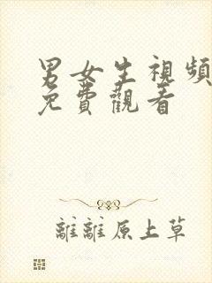 男女生视频在线免费观看