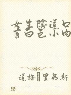 女生阴道口下边有白色小肉粒