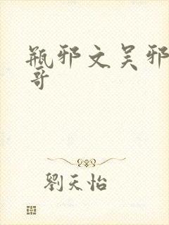 瓶邪文吴邪撩小哥