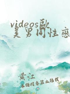 videos欧美男同性恋