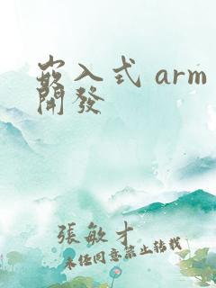 嵌入式 arm开发