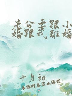 老公要跟小三结婚跟我离婚怎么办