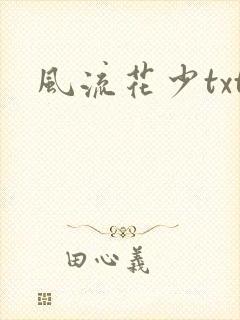 风流花少txt