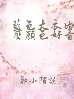 蓝色大衣内搭什么颜色好看