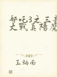 哪吒3之三龙女大战真阳魔童苏畅