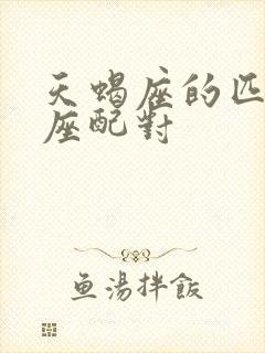 天蝎座的匹配星座配对