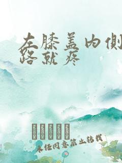 左膝盖内侧一走路就疼