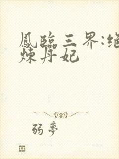 凤临三界:绝色炼丹妃