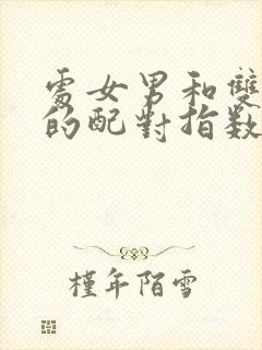 处女男和双子女的配对指数