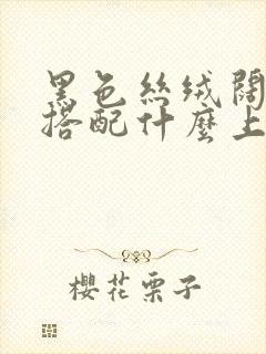 黑色丝绒阔腿裤搭配什么上衣好看