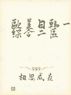欧美日韩一成人综合二区