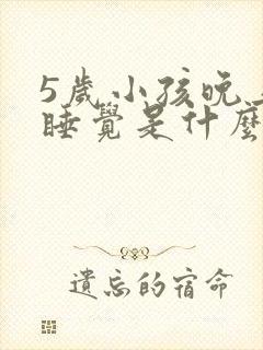 5岁小孩晚上不睡觉是什么原因引起