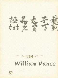 极品太子爷浮沉txt免费下载