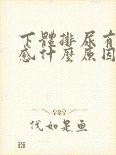 下体排尿有刺痛感什么原因