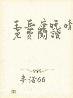 王兵唐晚晴小说免费阅读