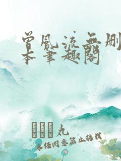 曾风流无删减全本笔趣阁