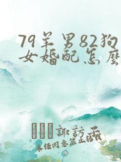 79羊男82狗女婚配怎么样