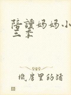 陪读妈妈小说第三季