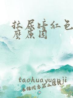 拉尿暗红色是什么原因